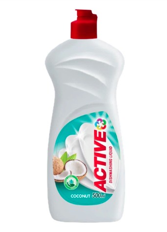 Active гель 500мл д/миття посуду кокос